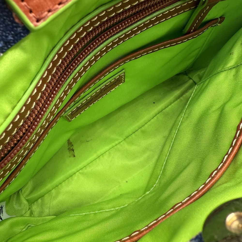 Dooney & Bourke Disney Princess Tiana Satchel Womens Blue Green Dream Big Purse‎ - Picture 11 of 16